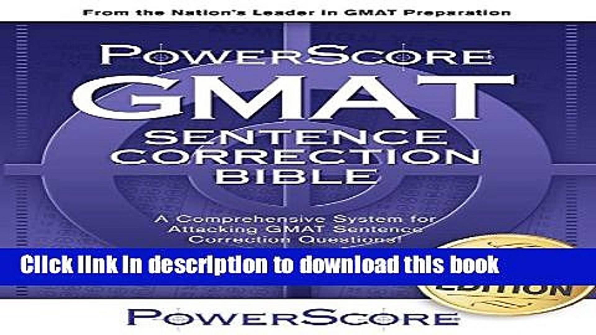 gmat 1000 sentence correction pdf